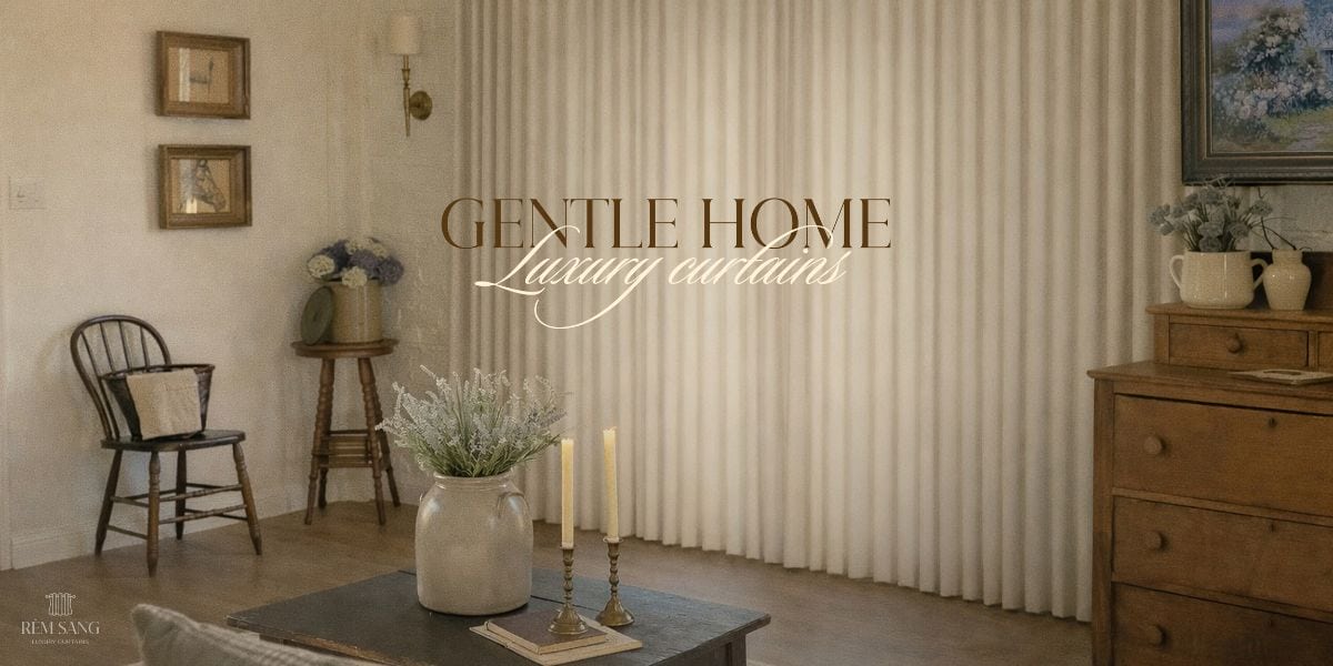 Gentle Home 1 Hệ rèm cửa cao cấp Rèm Sang tại Gentle Home (1)