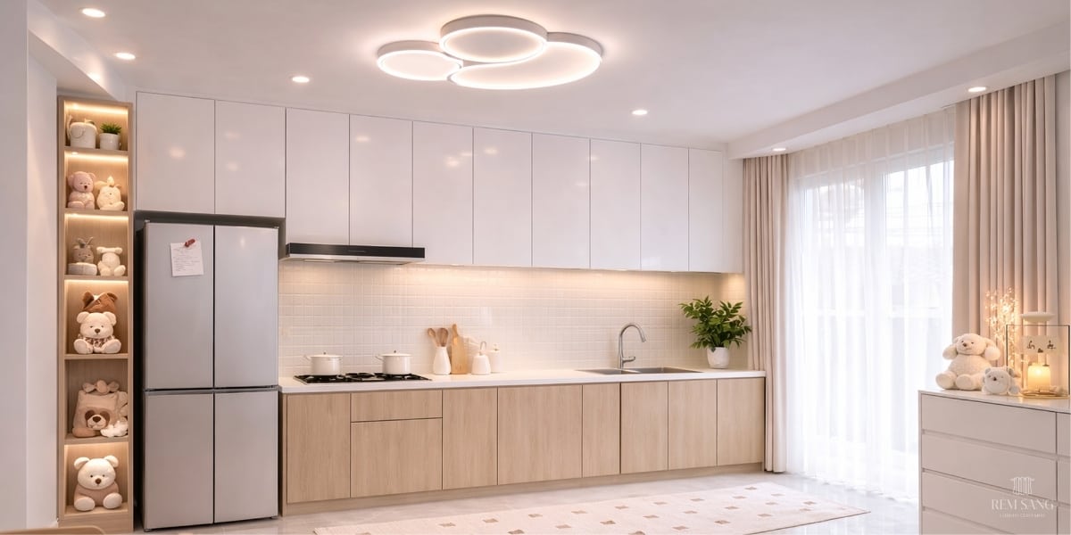 Lumina Residence 5 Hệ rèm cửa cao cấp Rèm Sang tại dự án Lumina Residence